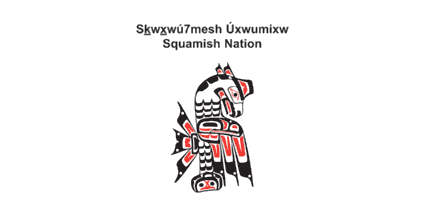 Sḵwx̱wú7mesh (Squamish) flag